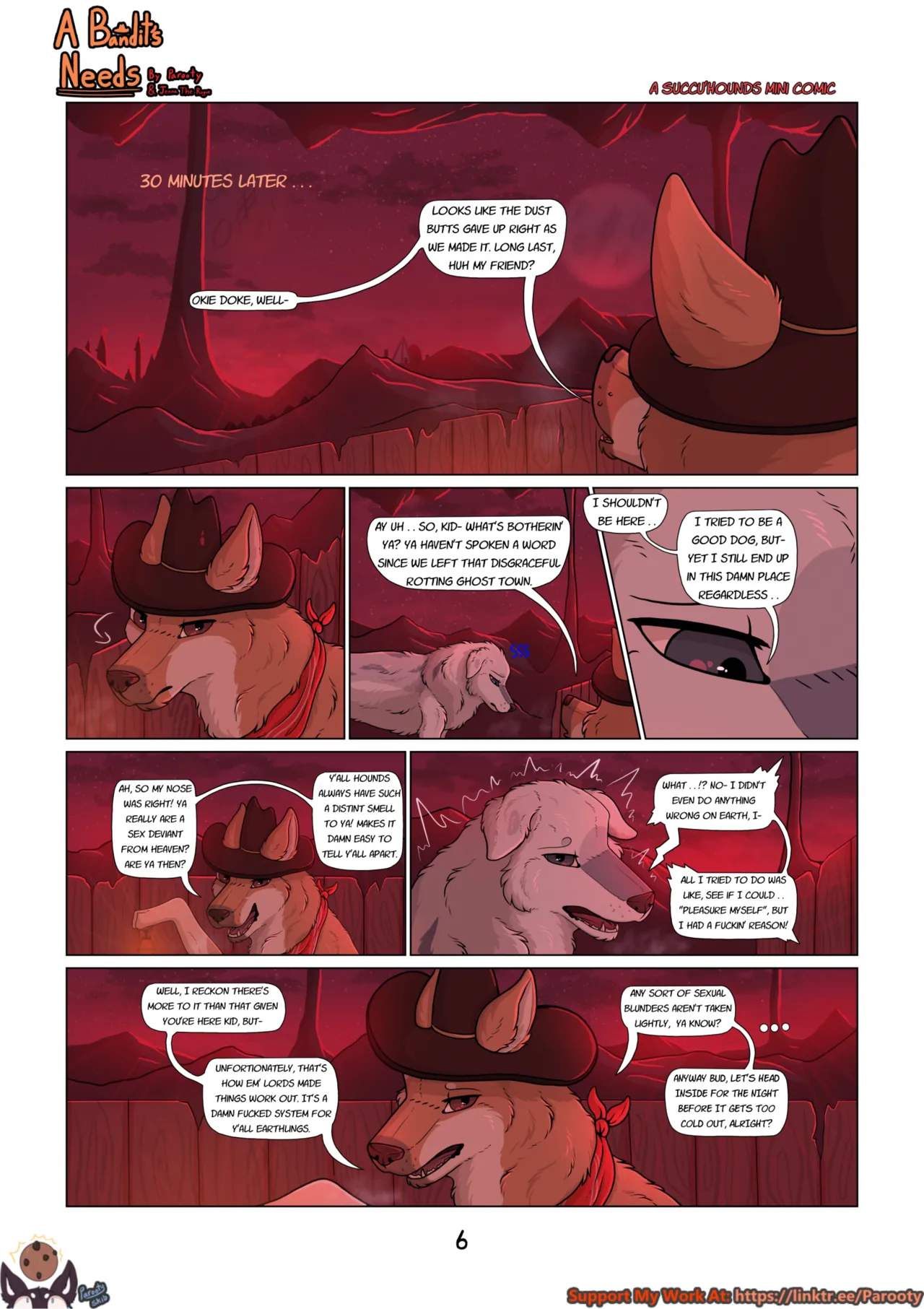 Succu'Hounds: A Bandit's Needs page 7 full
