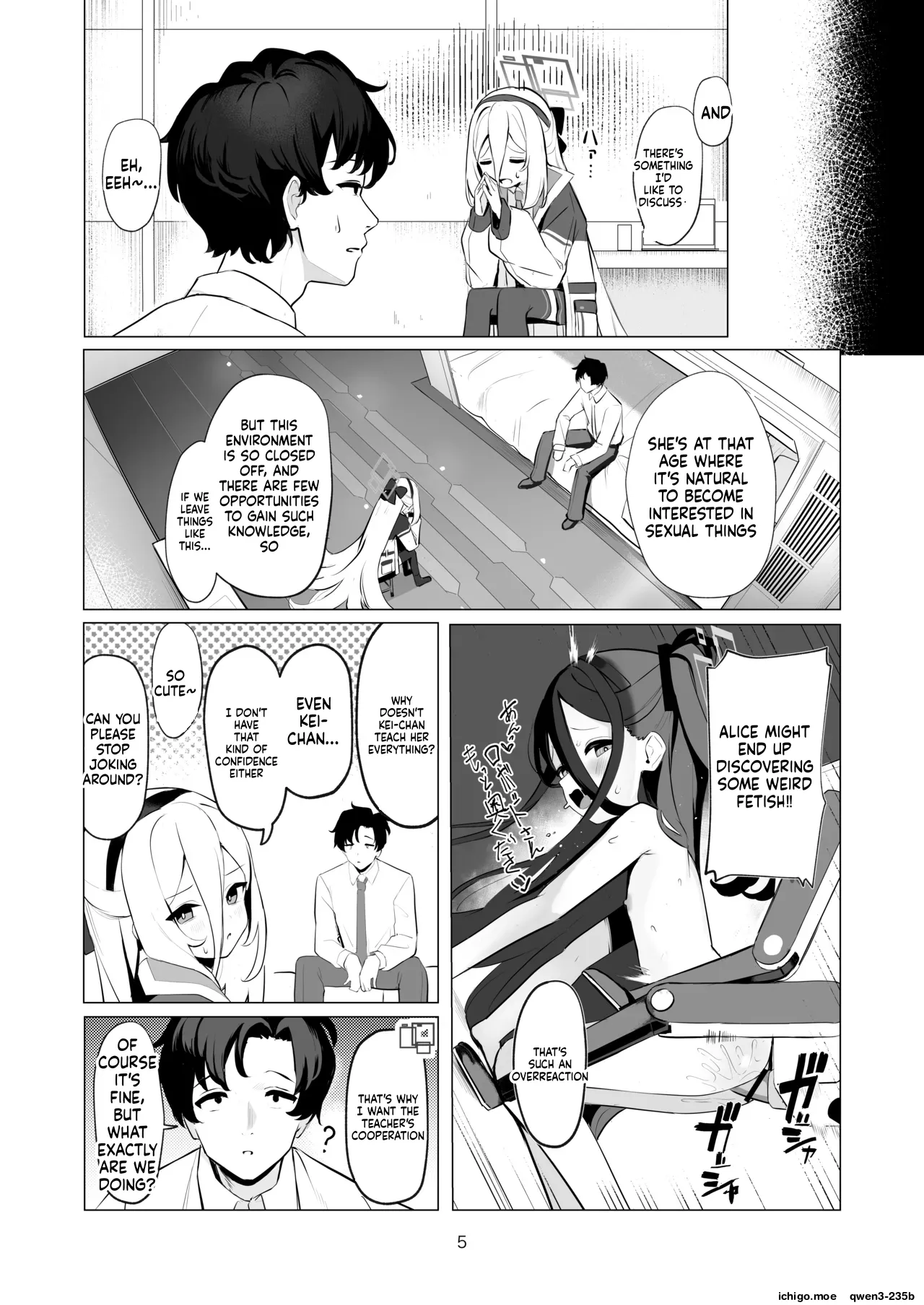 Sensei o Tsukatte Leveling Suru Hon page 4 full