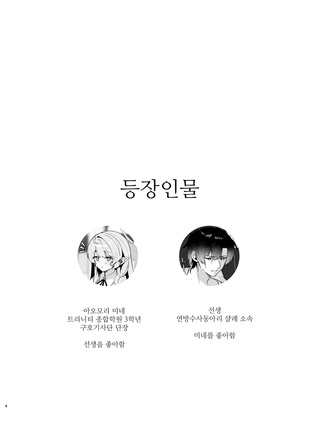 상처는 사랑의 궤적  - 織夏, 미네 동인지 page 3 full