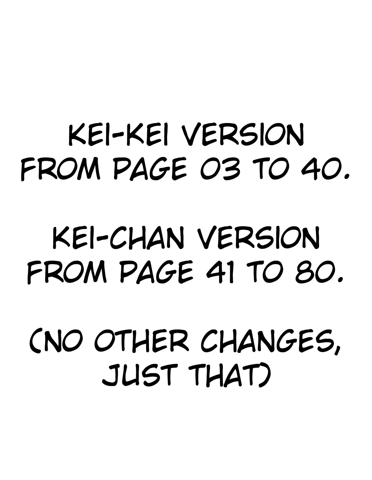 Kei-chan I Love You | Kei-Kei I love You page 2 full