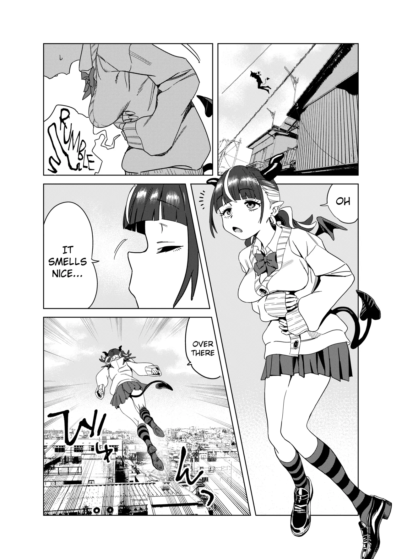 Tenkou Shitekita Gal Succubus no Gochisou wa Boku Hitori!? 2 page 3 full