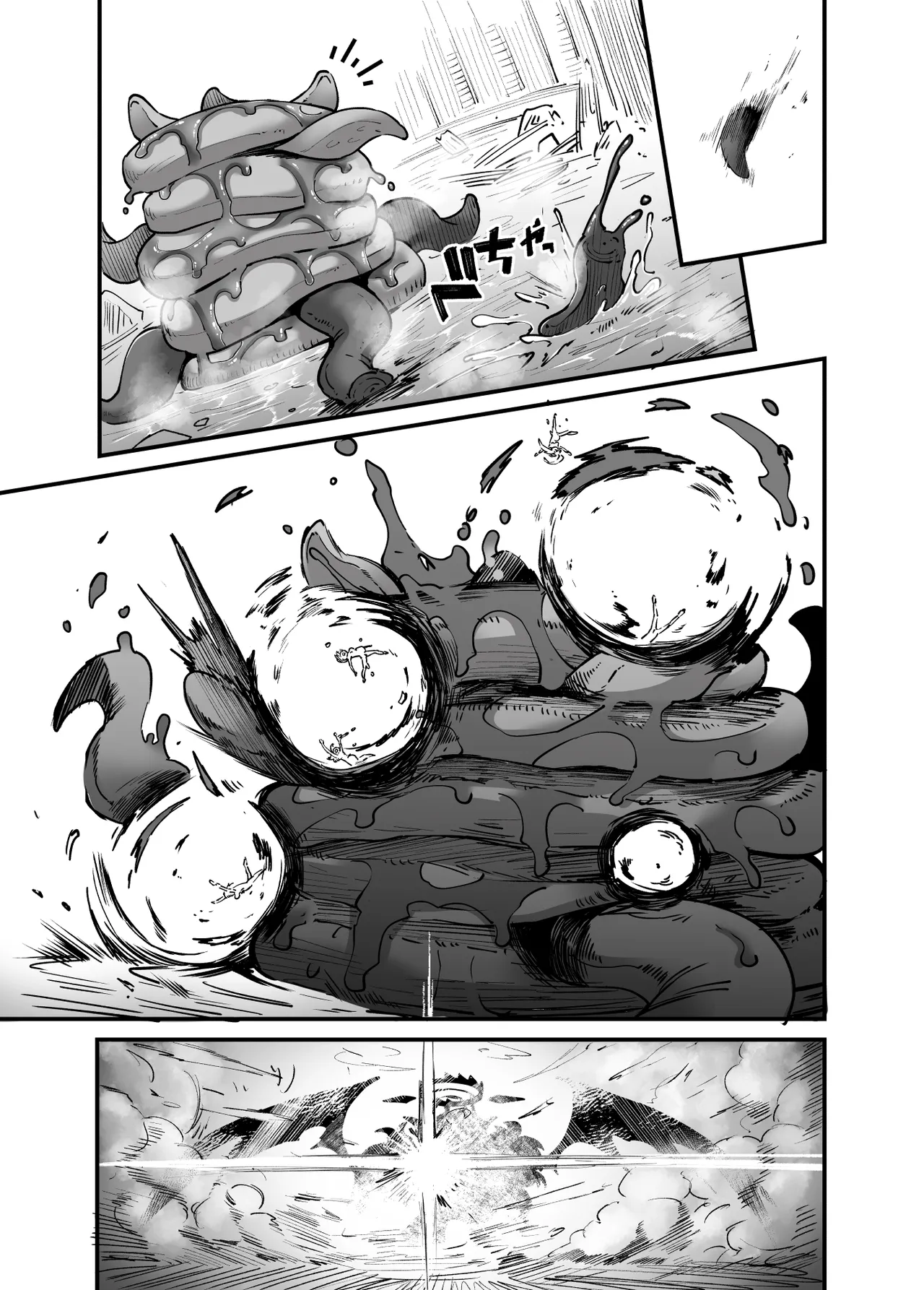 スターウォーズらくがき② ヒナちゃんVSパンちゃん進捗 page 9 full