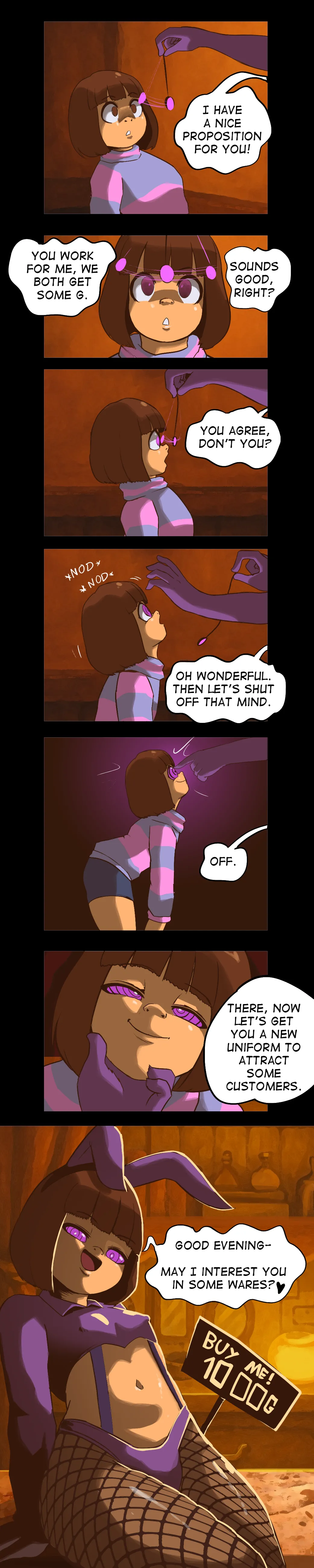 Frisk's Hypnotic Adventures page 10 full