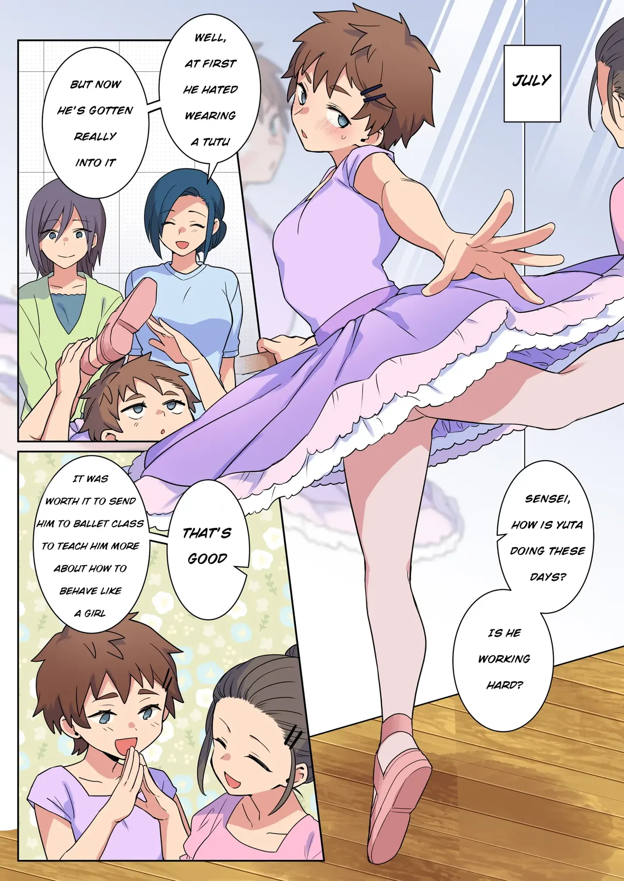 Chijoku An  Josou Taikou de Kyousei sareru Otokonoko-tachi page 7 full
