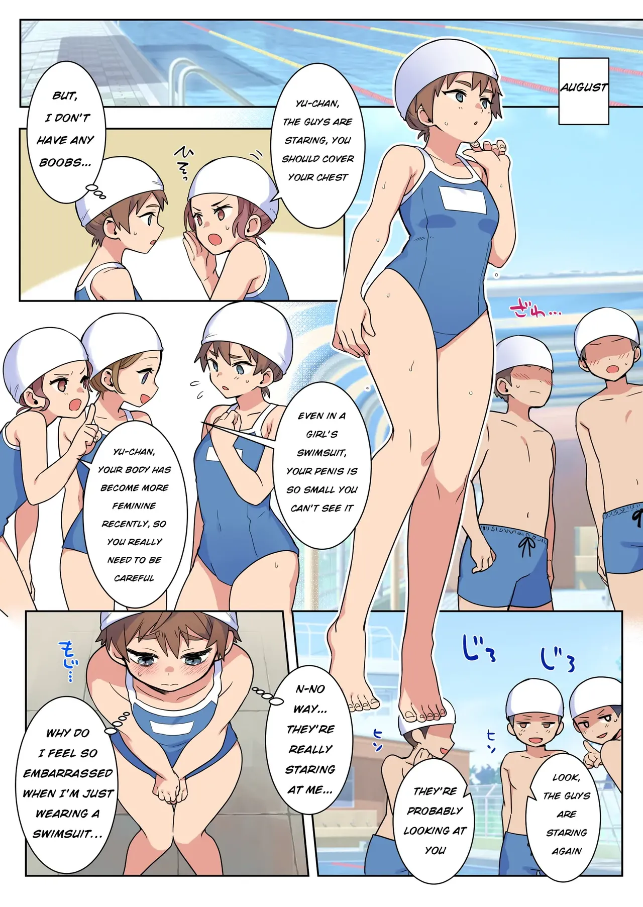 Chijoku An  Josou Taikou de Kyousei sareru Otokonoko-tachi page 8 full
