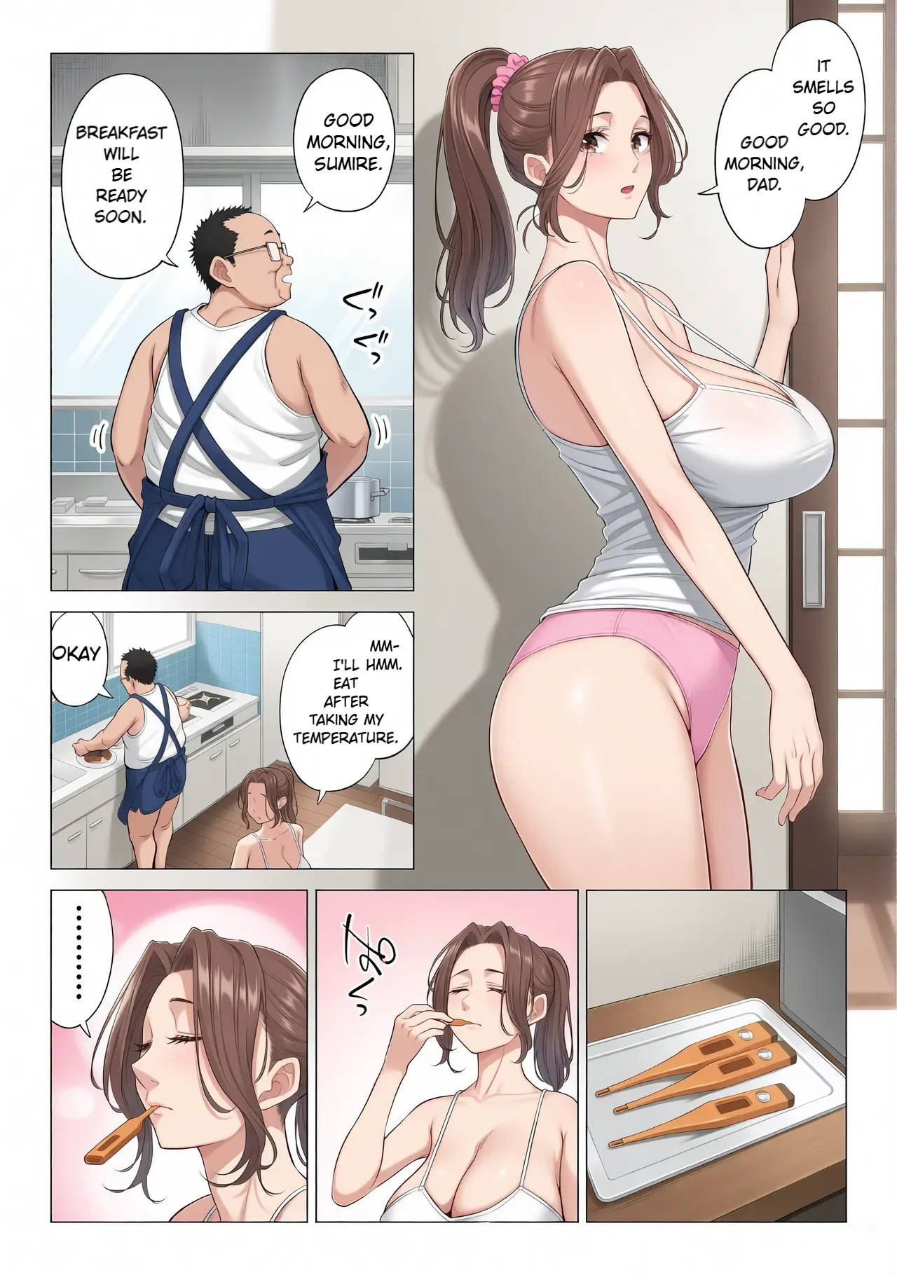 Ogifu-san no Seiyoku Shori wa Watashi tachi Sanshimai no Mochi mawari | Taking the turn - The story of how us three sister took care of our step-father needs page 6 full