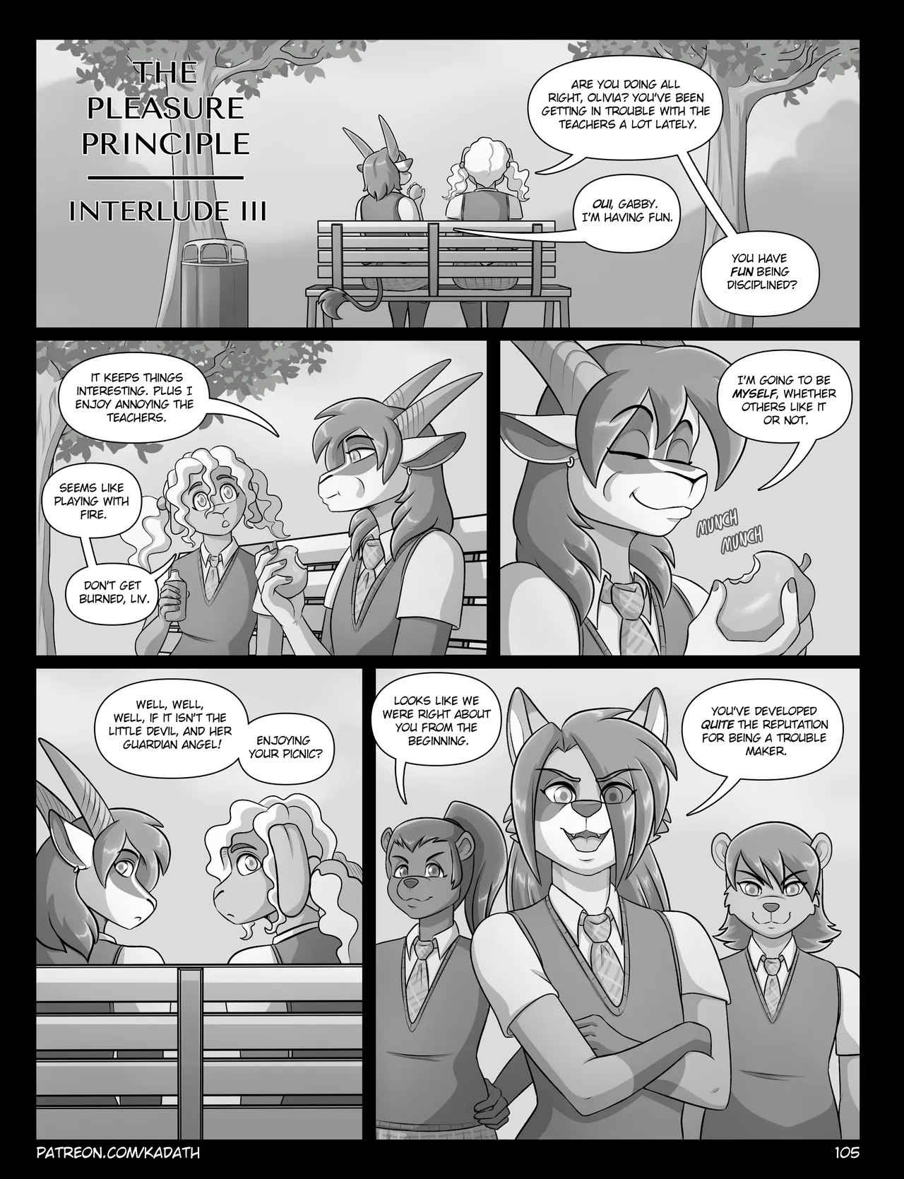The Pleasure Principle: Interlude 3 page 1 full