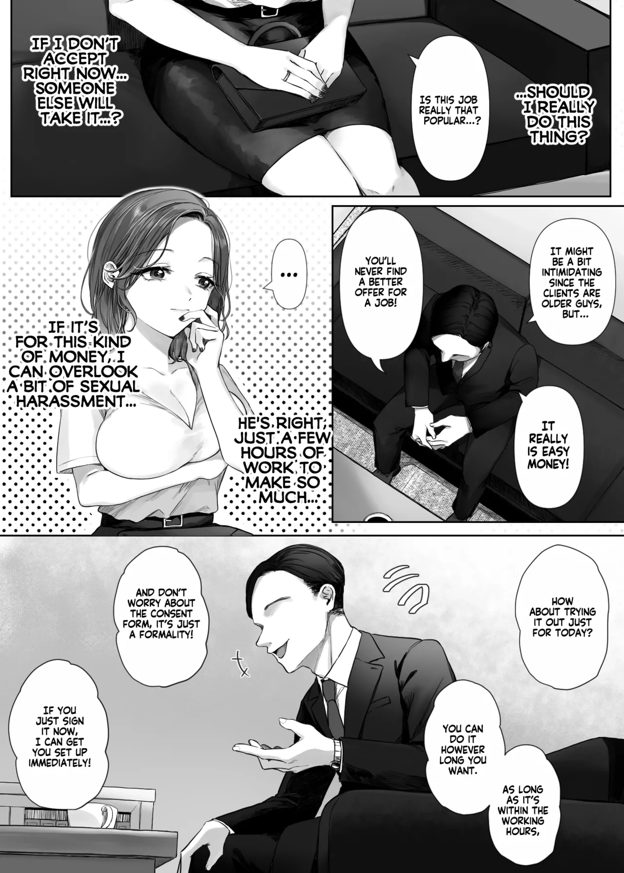 Wari no Ii Baito Nante Sonzai Shinai | This job was too good to be true page 7 full