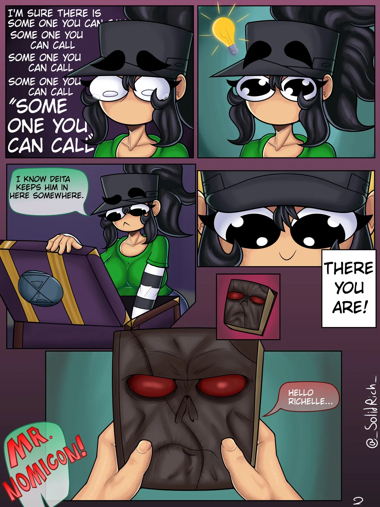 Eldritch Relations 1 &amp; 2 + Richelle page 3 full