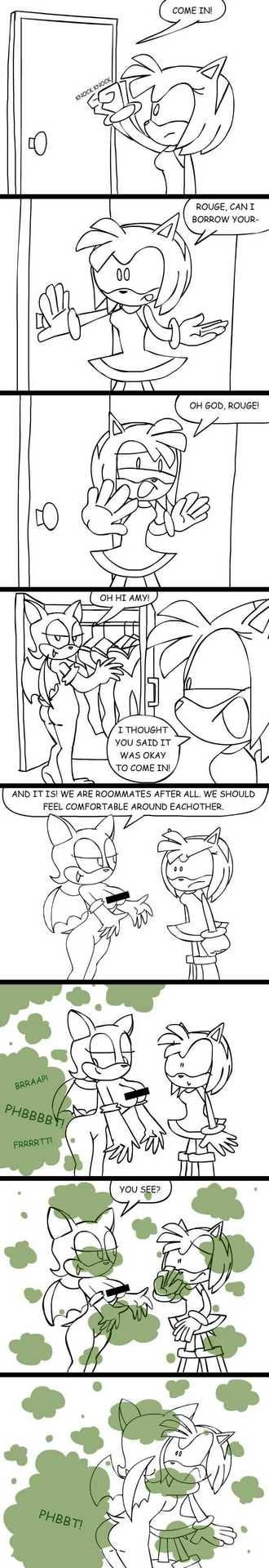 Sonic Girls Roommates page 2 full