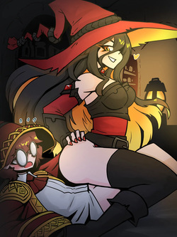 Sorceress and Her Assistant &amp; If Sorceress Defeated