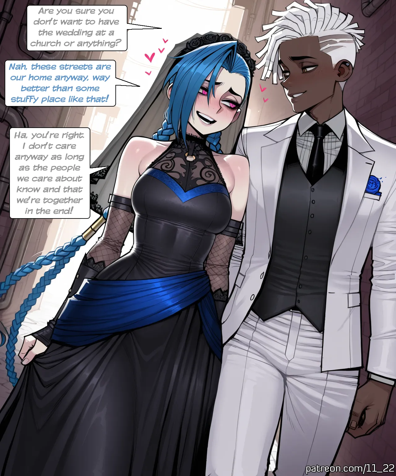 Arcane Jinx x Ekko Comic + Image Set page 9 full