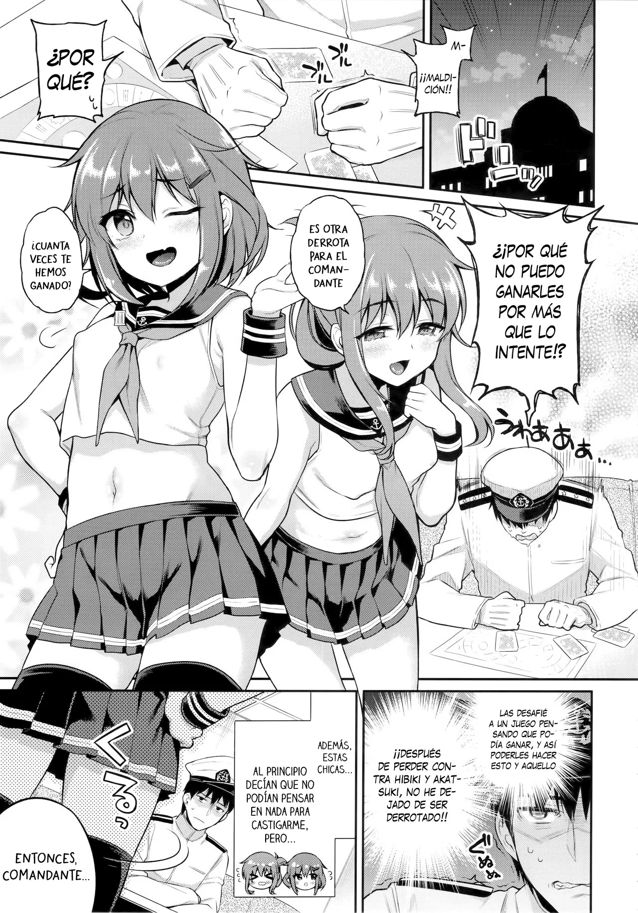 Ikazuchi Inazuma-chan x Batsu Game | Ikazuchi-chan e Inazuma-chan x Juego de castigo page 4 full