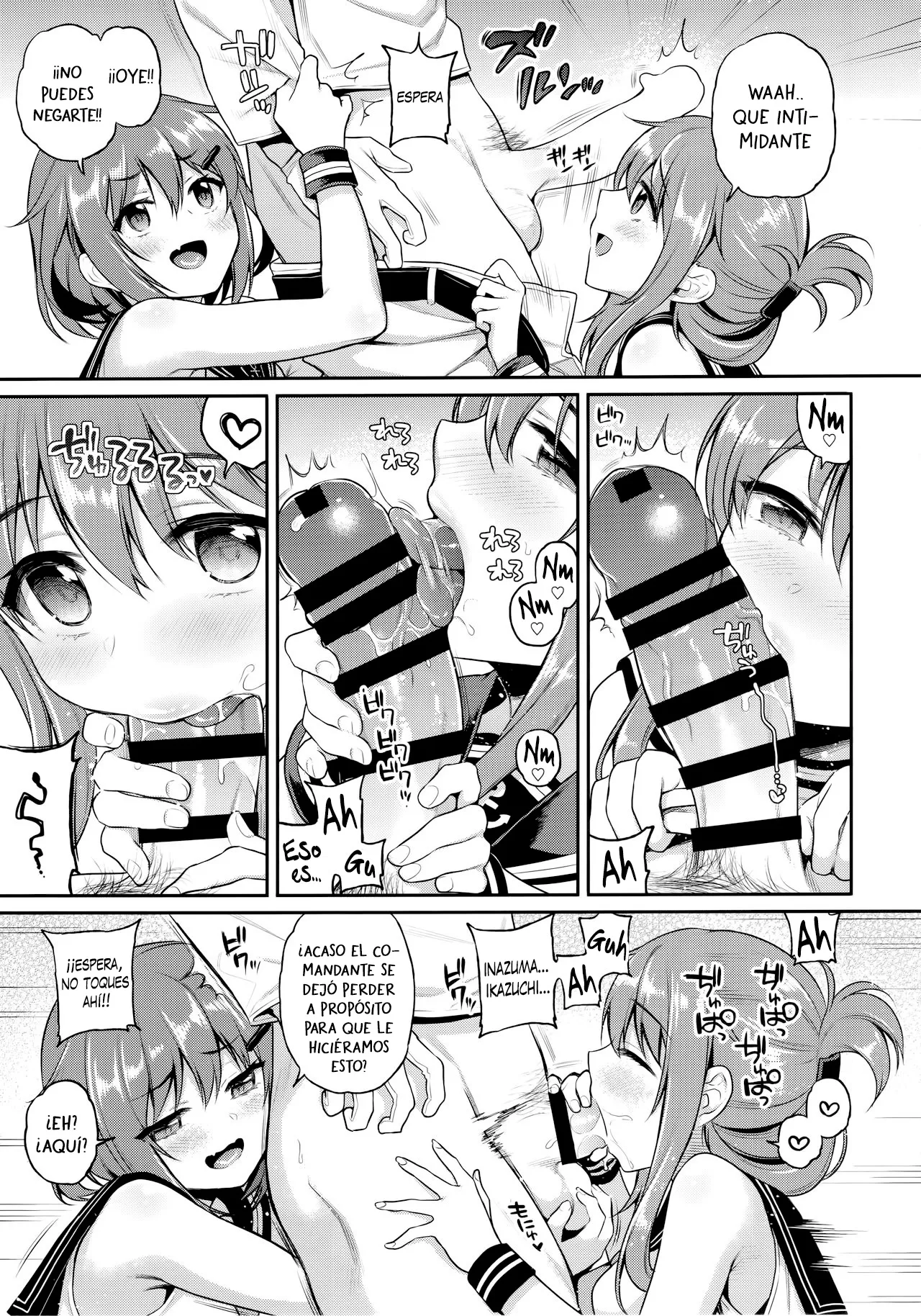 Ikazuchi Inazuma-chan x Batsu Game | Ikazuchi-chan e Inazuma-chan x Juego de castigo page 6 full