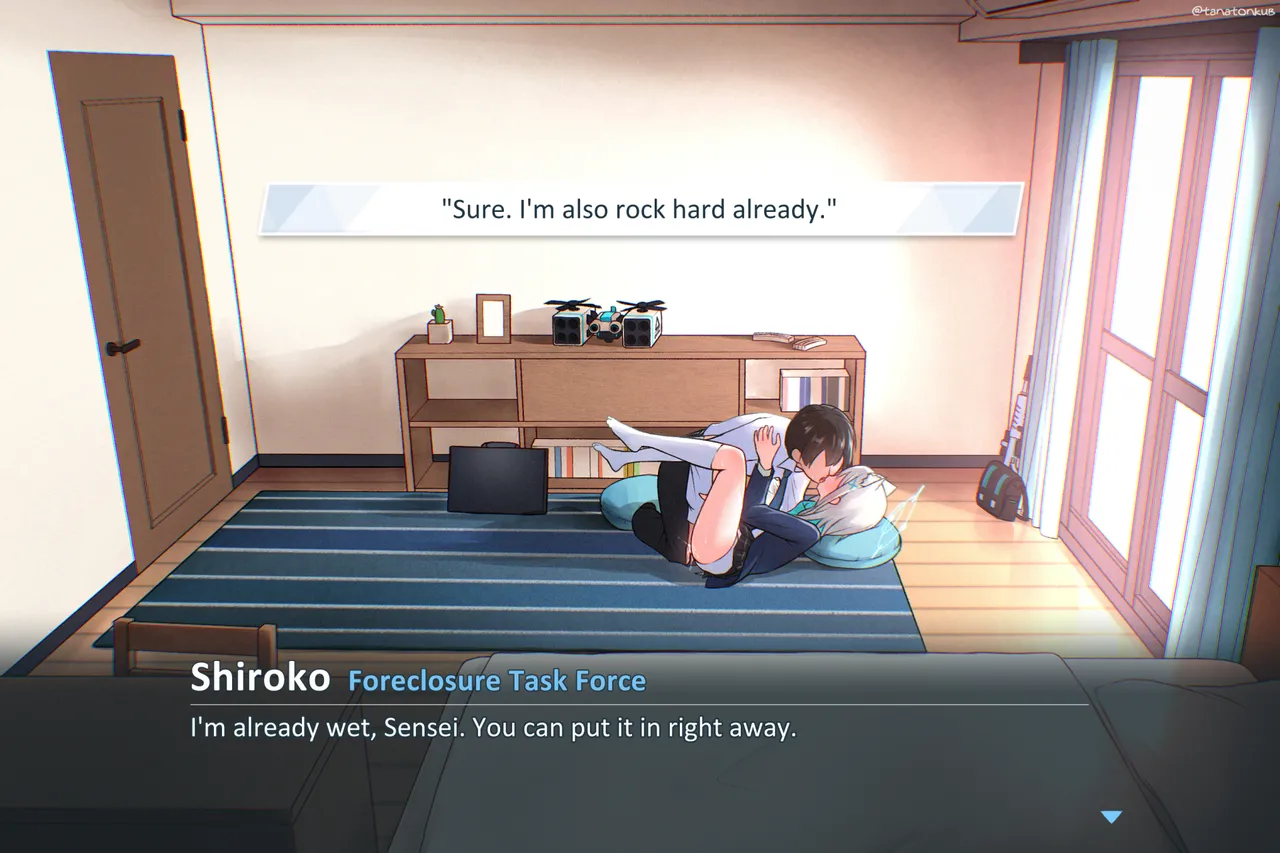A Visit to Shiroko's Home page 4 full