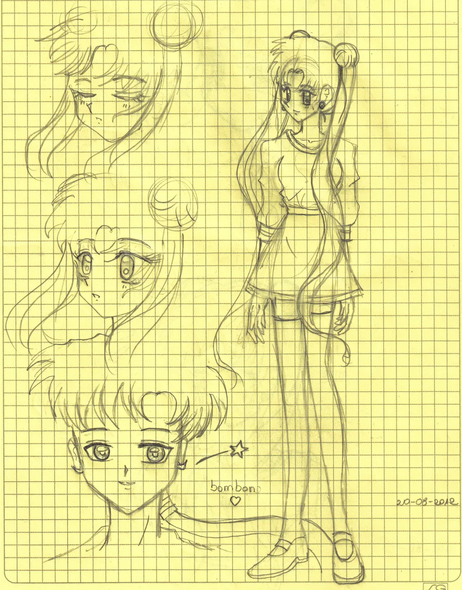 sailor moon art compilation page 10 full