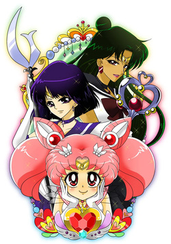 sailor moon art compilation