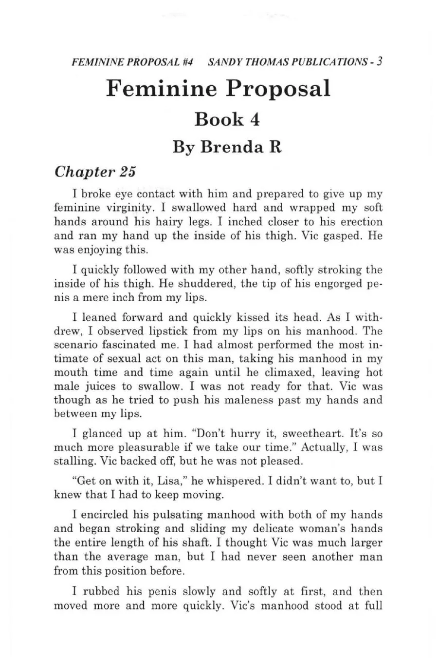 Feminine Proposal IV - Sandy Thomas page 4 full