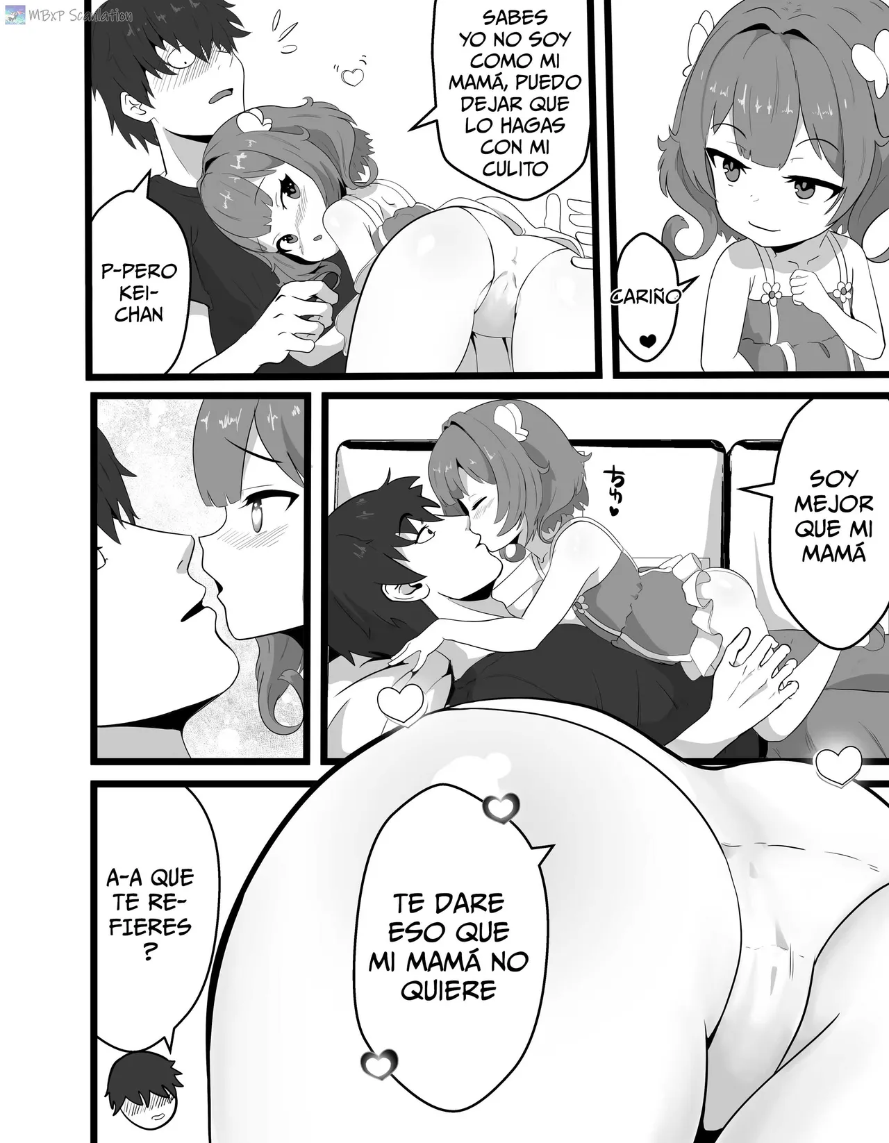 Kei-chan wa, Hahaoya no Boyfriend ni Koi o Shita ｜Kei se enamoro del Novio de mamá page 7 full