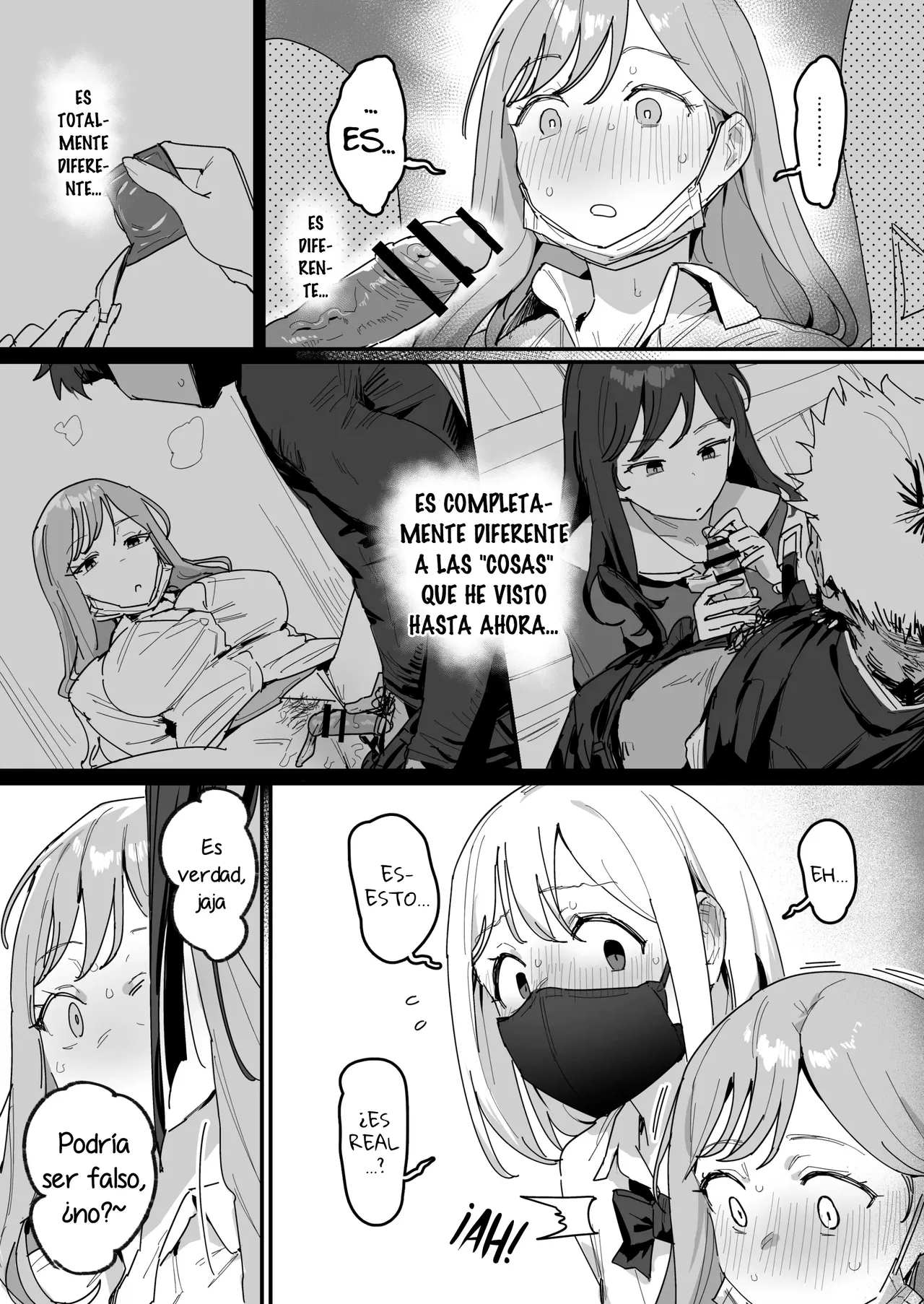 3 Gal ~Choukyokon Otaku-kun no Nakadashi SEX de Meromero ni Sarechau Gal 3-nin-gumi no Hanashi~ | 3 Gyarus: La Historia De Un Trío De Gyarus Que Quedan Totalmente Enamoradas Después De Ser Rellenadas Por Un Otaku De Gran Pene. page 10 full