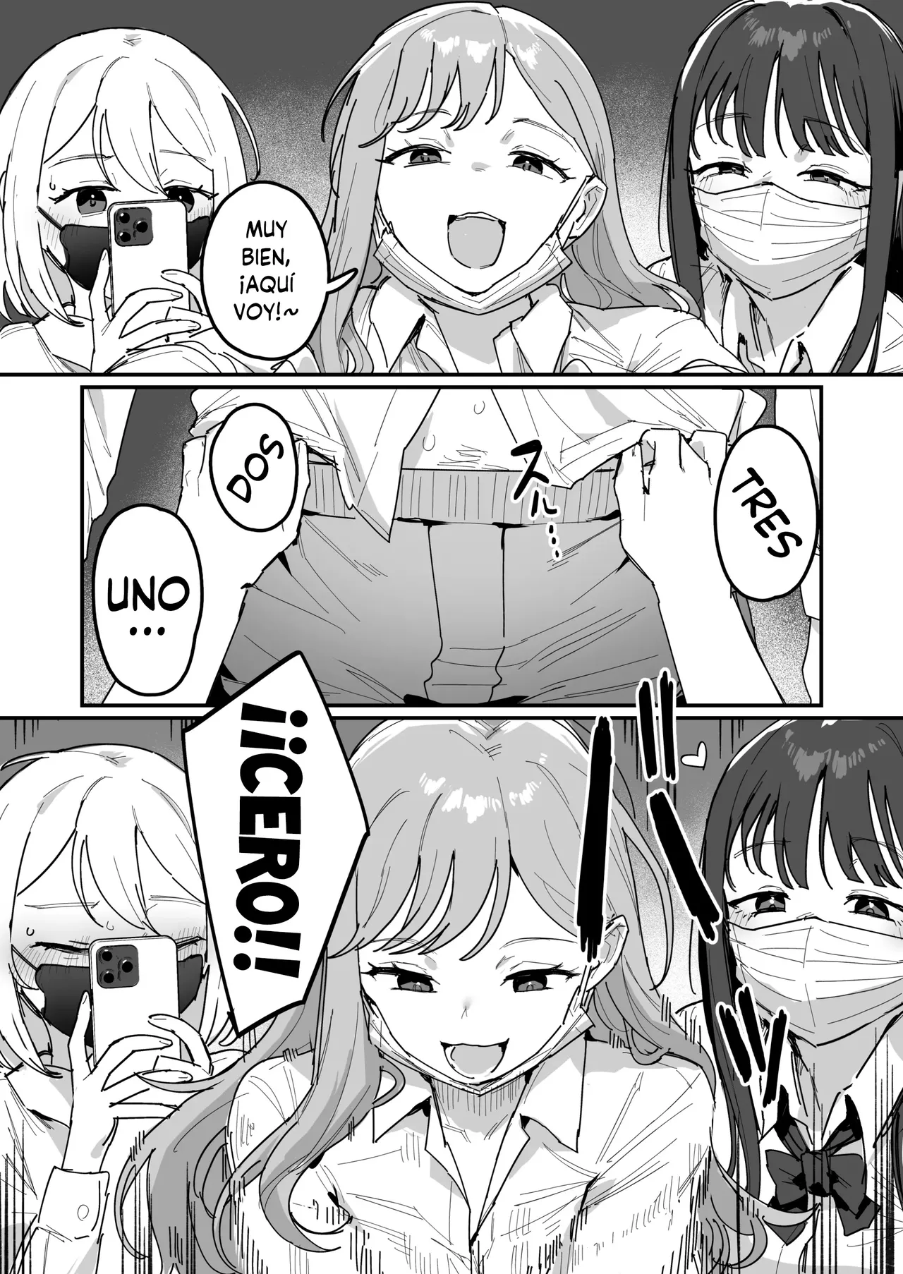 3 Gal ~Choukyokon Otaku-kun no Nakadashi SEX de Meromero ni Sarechau Gal 3-nin-gumi no Hanashi~ | 3 Gyarus: La Historia De Un Trío De Gyarus Que Quedan Totalmente Enamoradas Después De Ser Rellenadas Por Un Otaku De Gran Pene. page 7 full