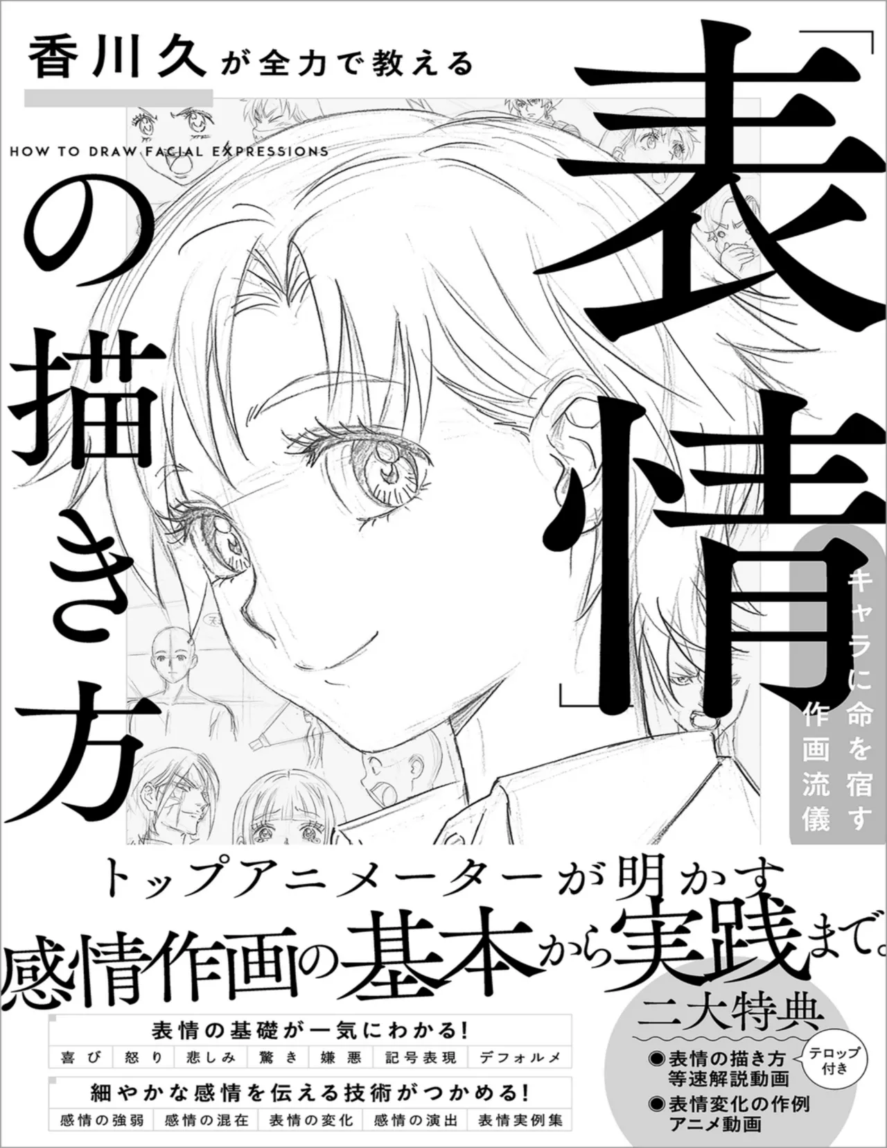 How to Draw Facial Expressions – Hisashi Kagawa teaches you page 1 full