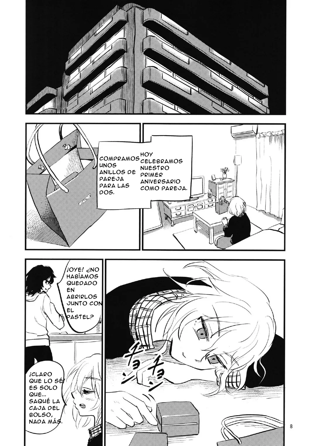Tsukiatte Ichinen ga Tatta Oshida to Andou | Andou y Oshida llevan saliendo 1 año page 8 full