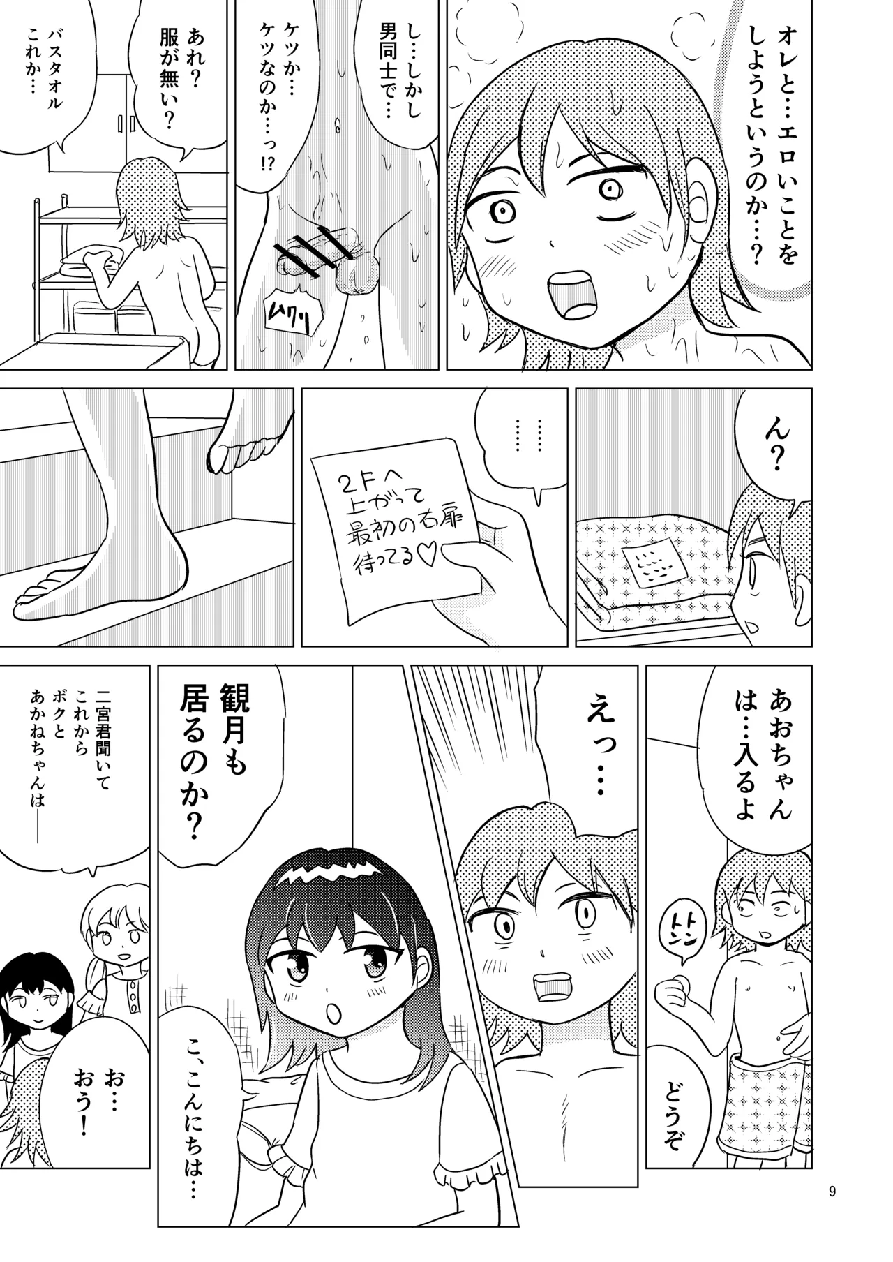 Ao-chan wa tsuite iru 4 page 8 full