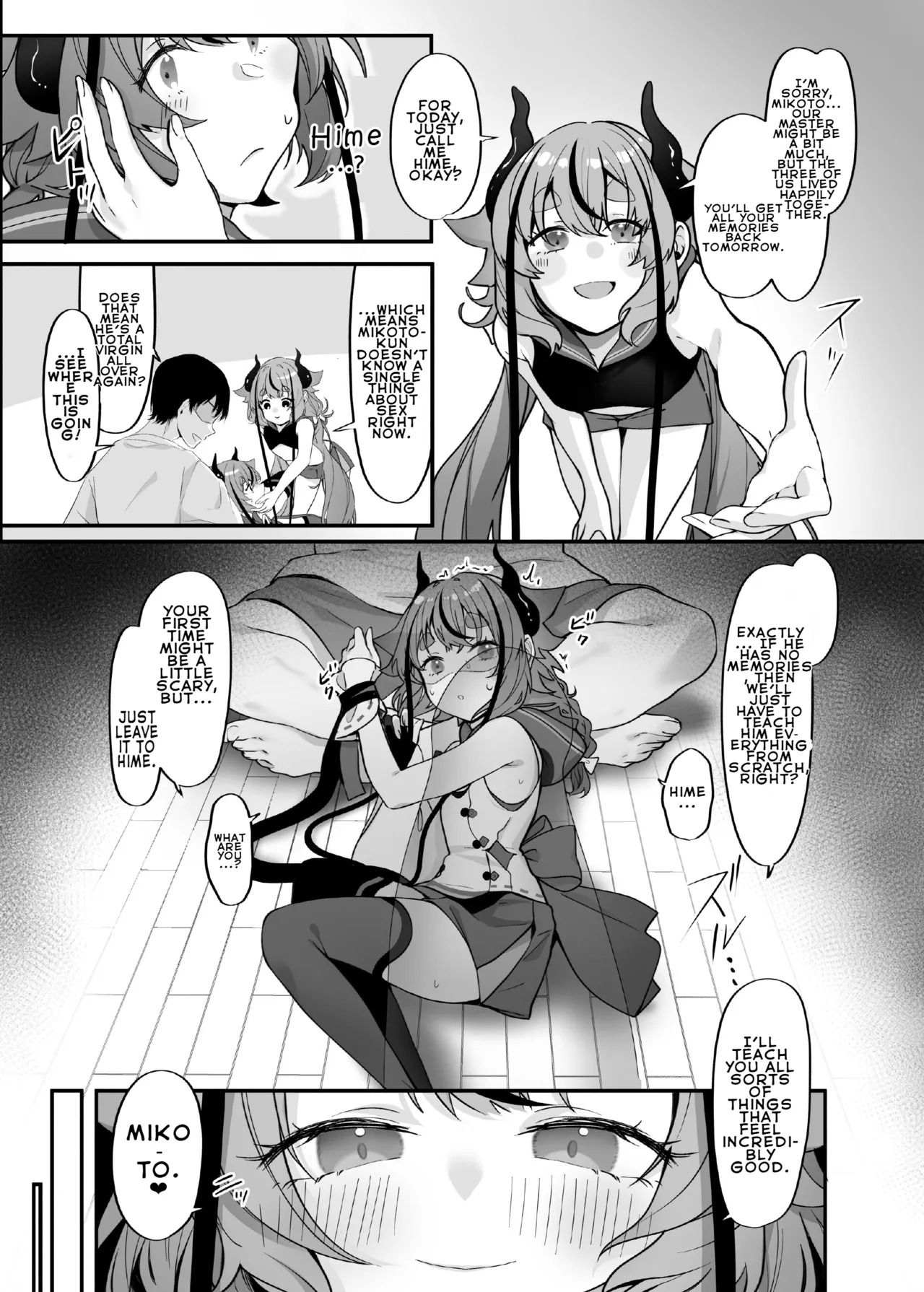 Hime to Master ni  Ippai Oshiete Moraou ne  | Let's learn a lot from Hime and Master page 7 full