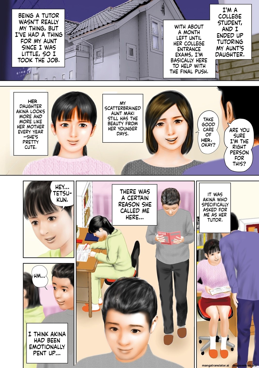 Mitsuana Shasei Ippai Dashitene Ch.1 page 2 full