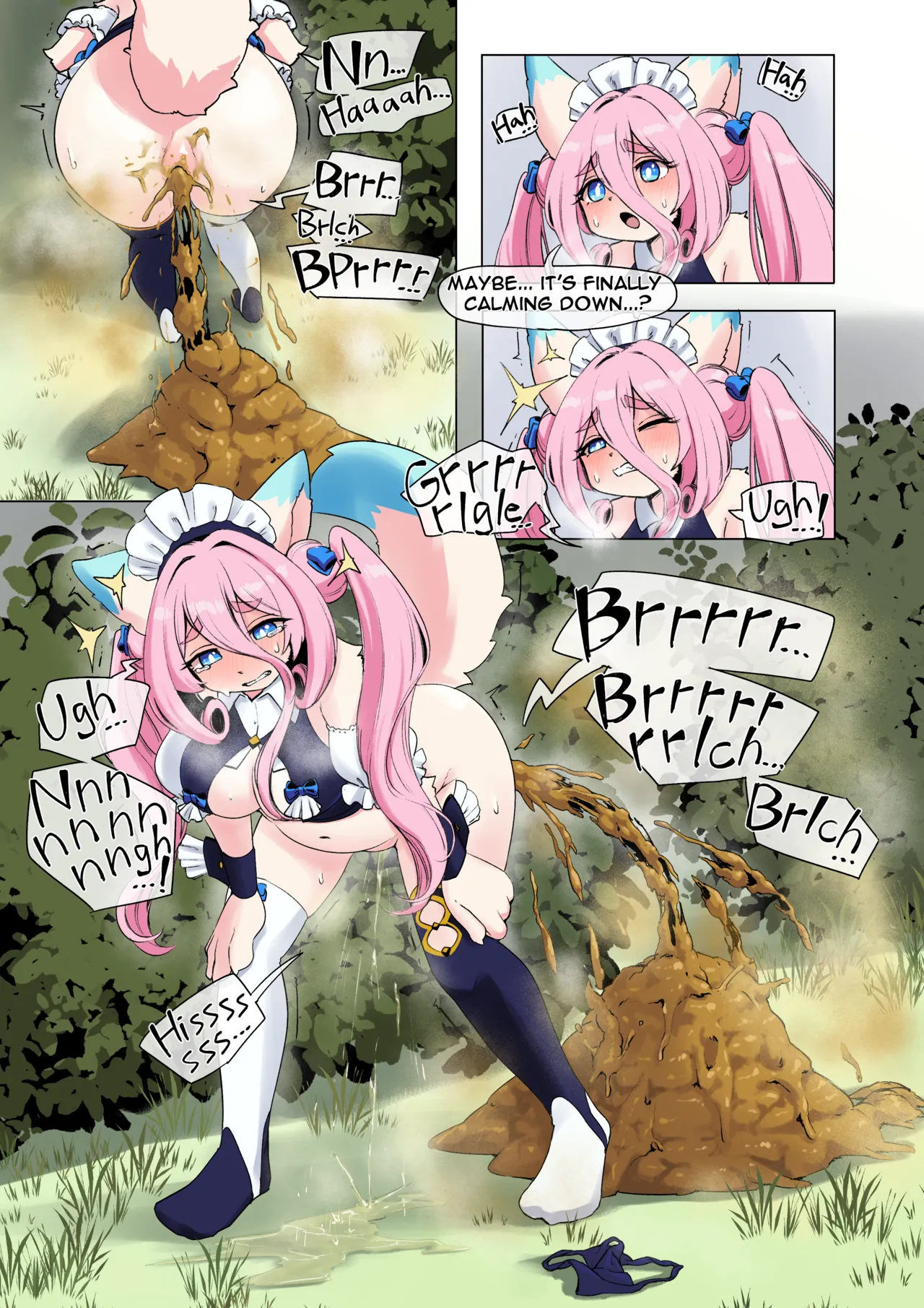 Taking a Huge Dump in the Woods page 5 full