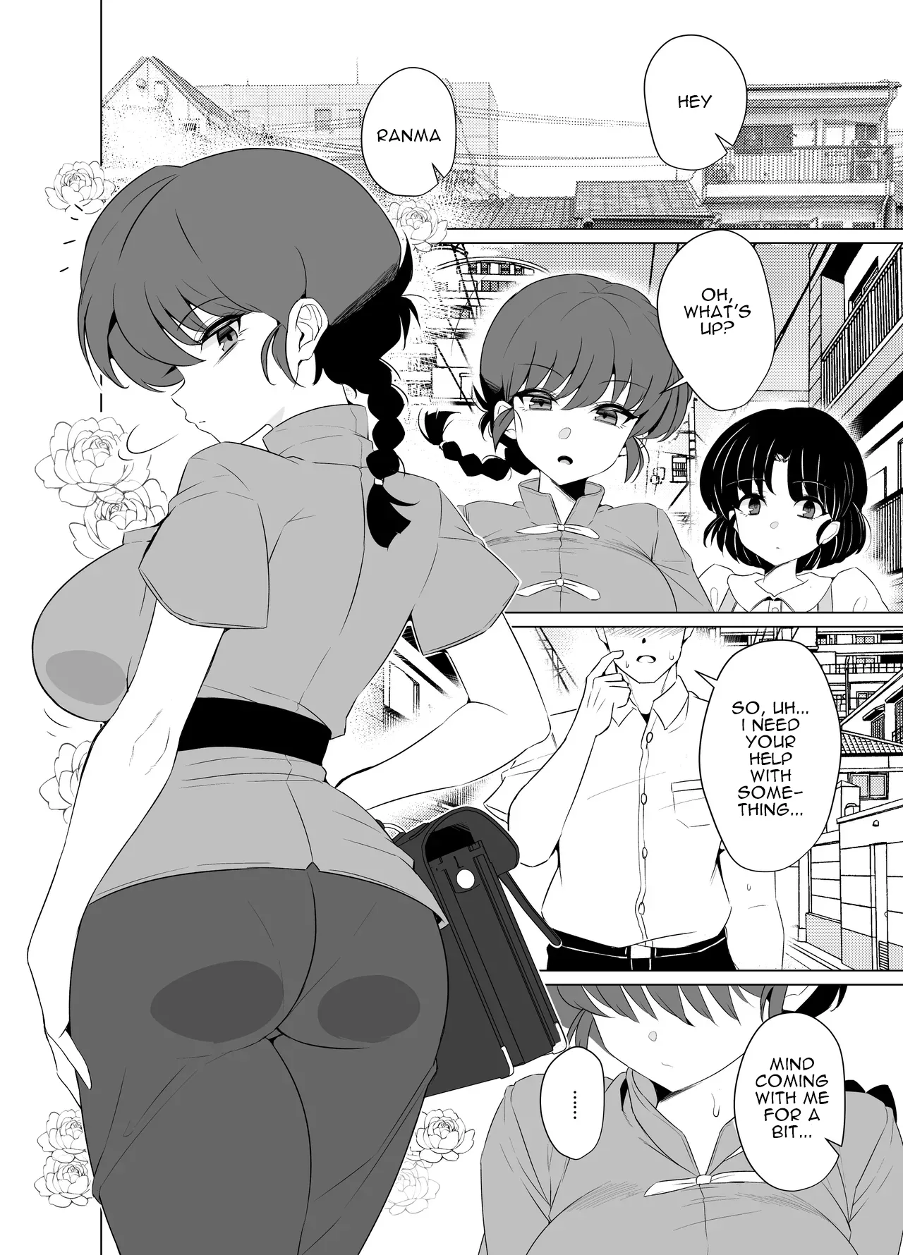The Story of Ranma ♀, Who Can't Turn Back Into A Boy "School Arc" page 4 full