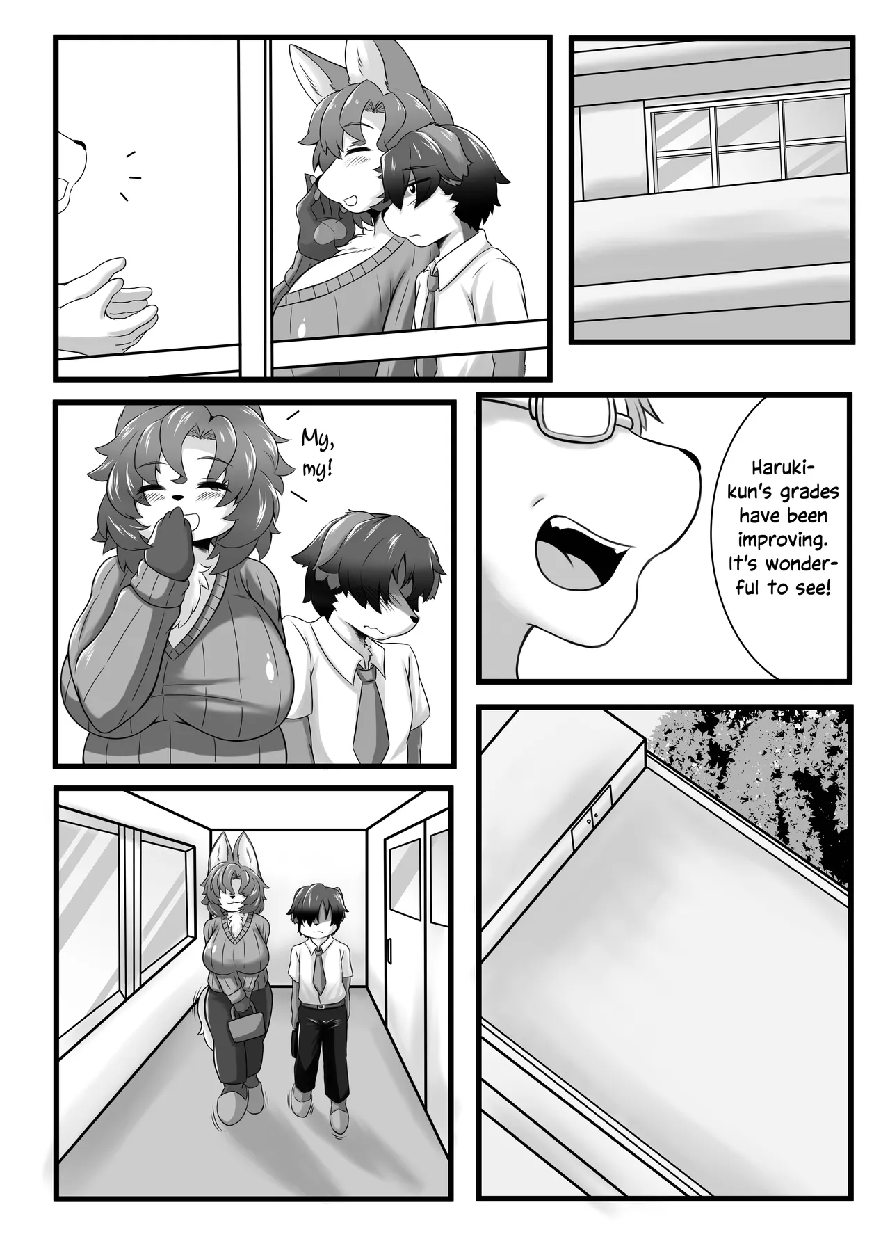 Haruki to Mama to Seifuku to | Haruki, Mama and the School Uniform page 3 full