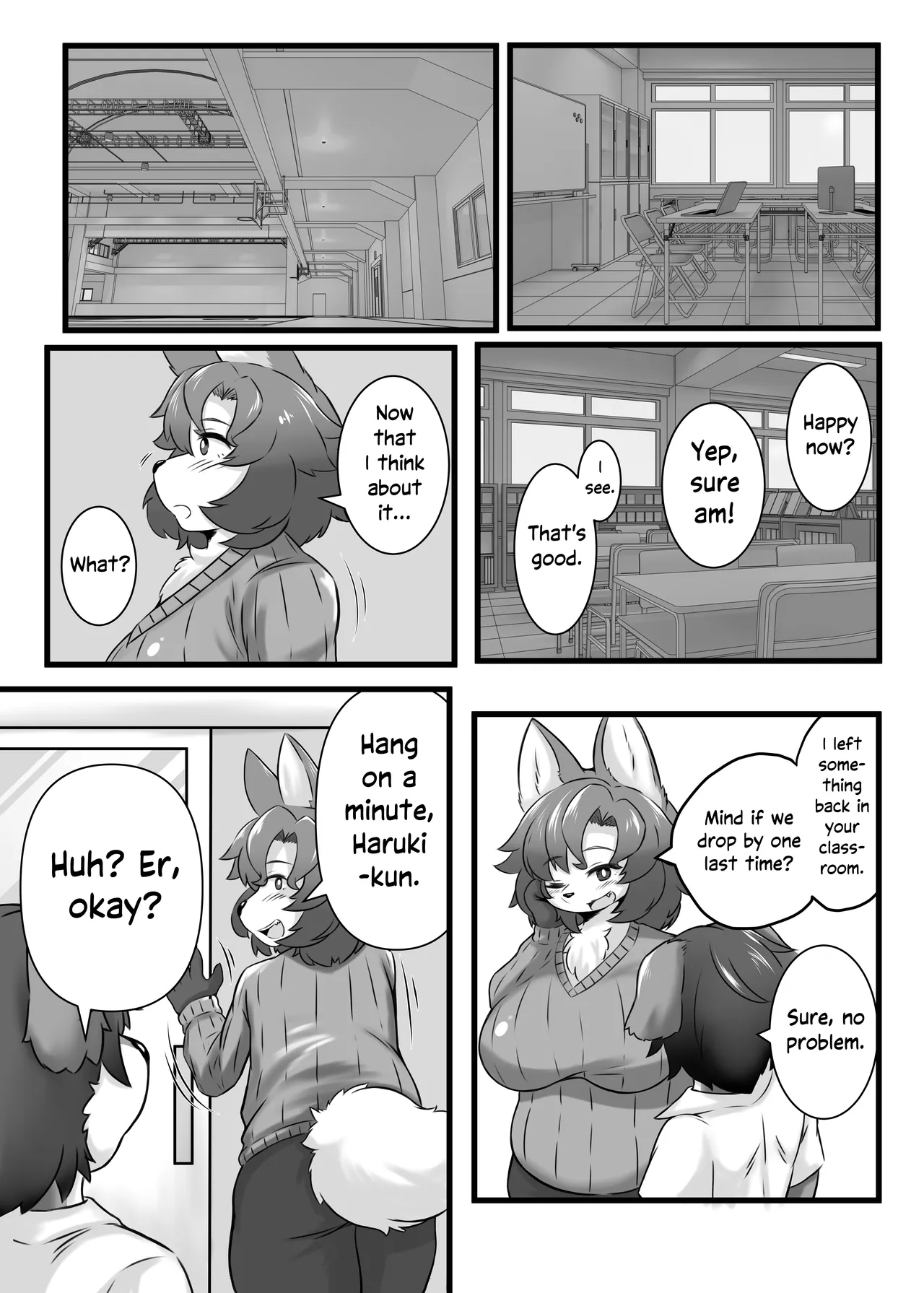 Haruki to Mama to Seifuku to | Haruki, Mama and the School Uniform page 5 full