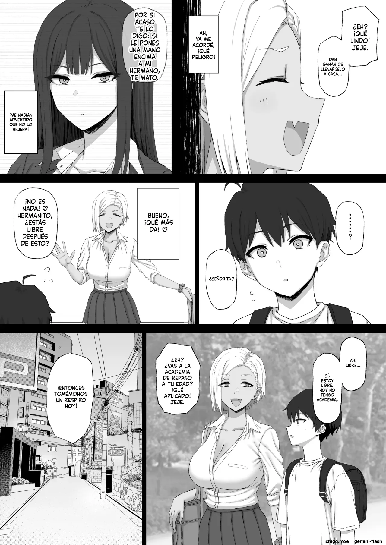 Nee-san no Tomodachi no Gal ni Nouhakai  Sareru Shota 1 page 4 full