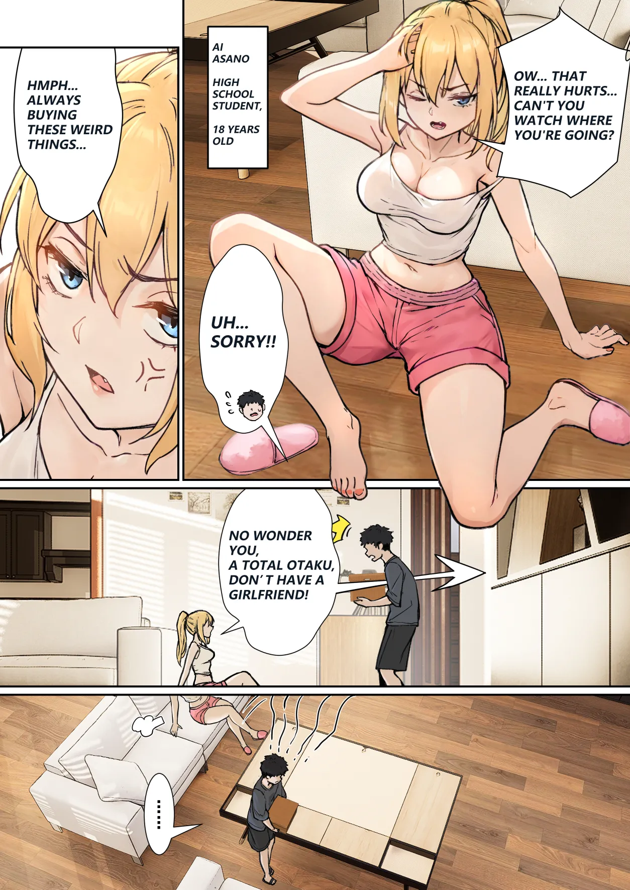 My AR glasses can see various stats about my foster sister?! page 4 full