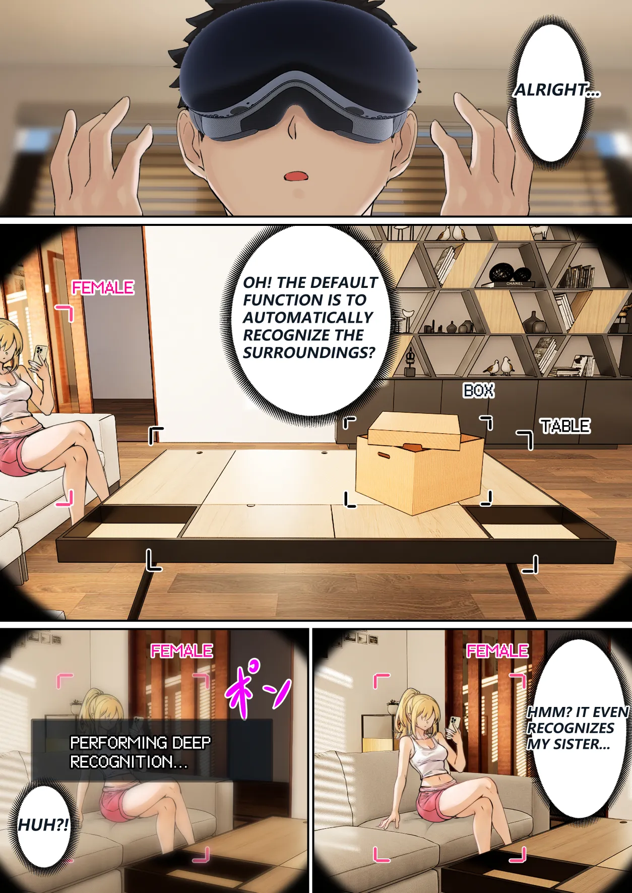 My AR glasses can see various stats about my foster sister?! page 6 full