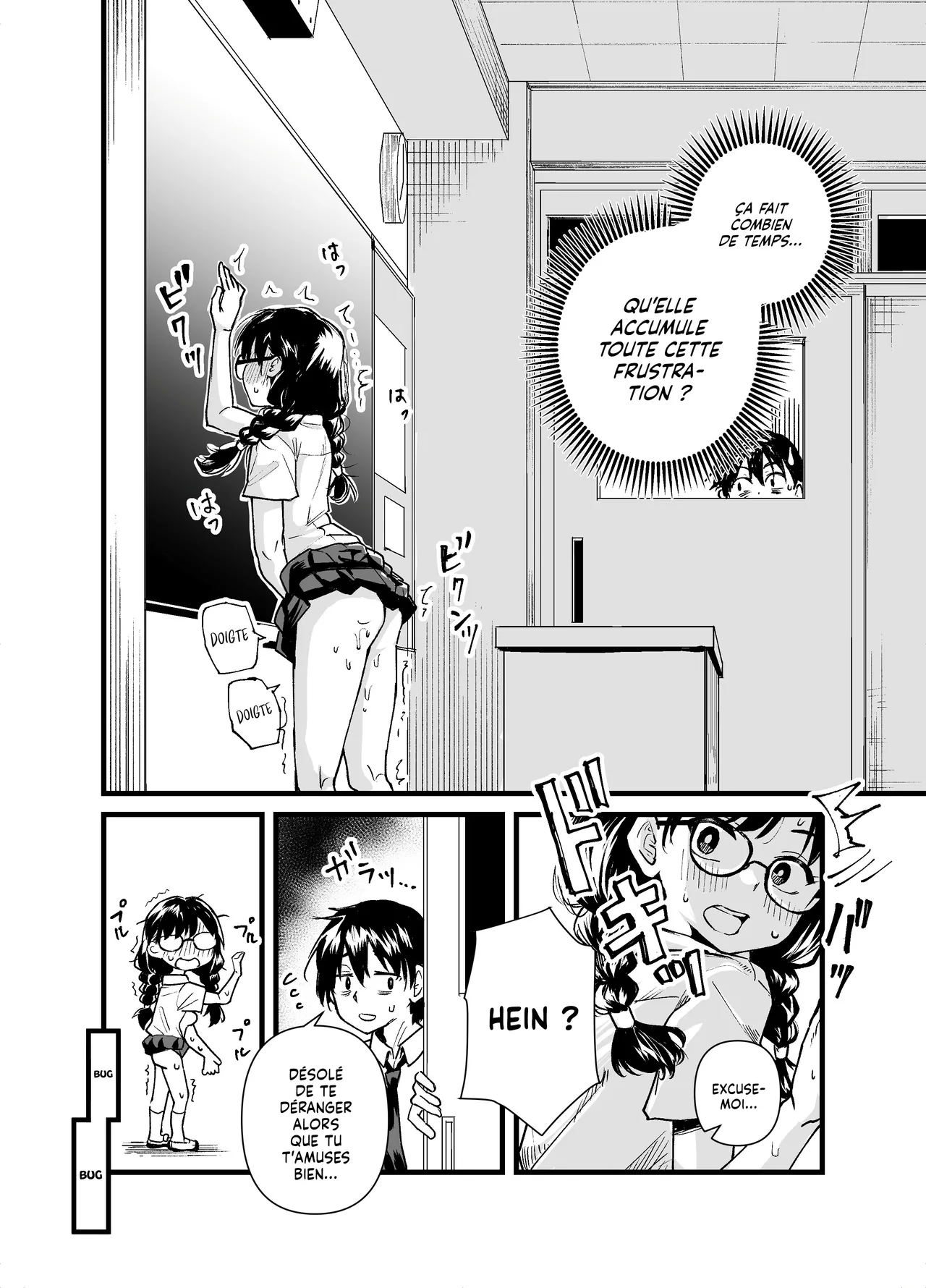 Class no Iinchou ga Roshutsuheki no Aru Hentai-san datta | La Déléguée est une Perverse Exhibitionniste page 8 full