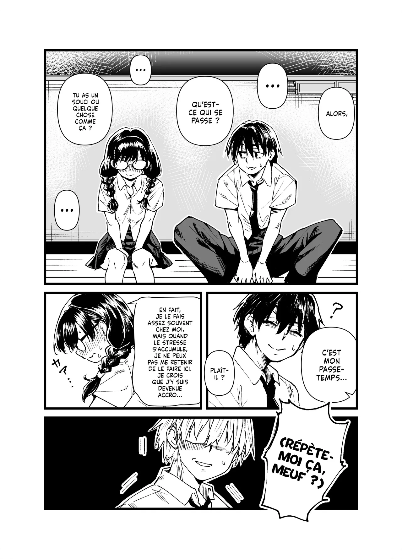 Class no Iinchou ga Roshutsuheki no Aru Hentai-san datta | La Déléguée est une Perverse Exhibitionniste page 9 full