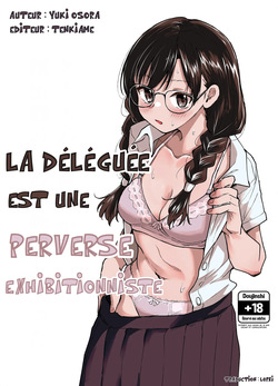 Class no Iinchou ga Roshutsuheki no Aru Hentai-san datta | La Déléguée est une Perverse Exhibitionniste