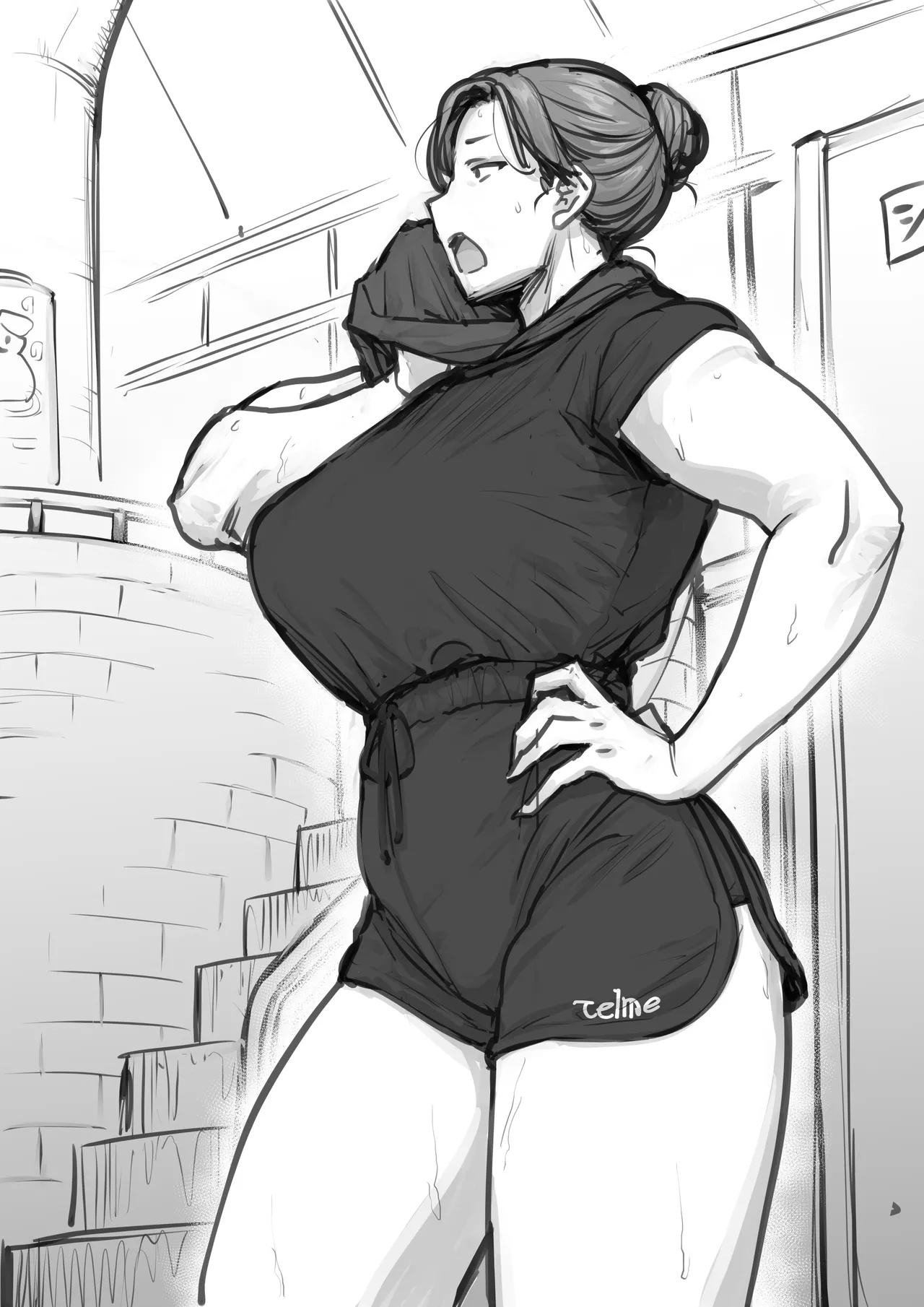 アカスリおばさん 3pages page 4 full