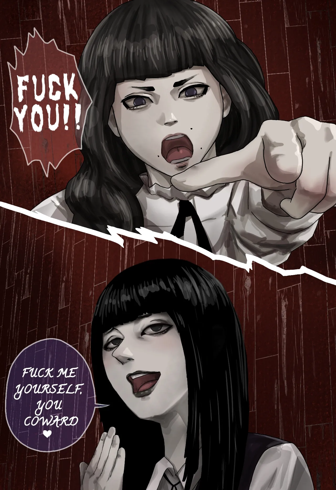 Fuck you, literally page 1 full