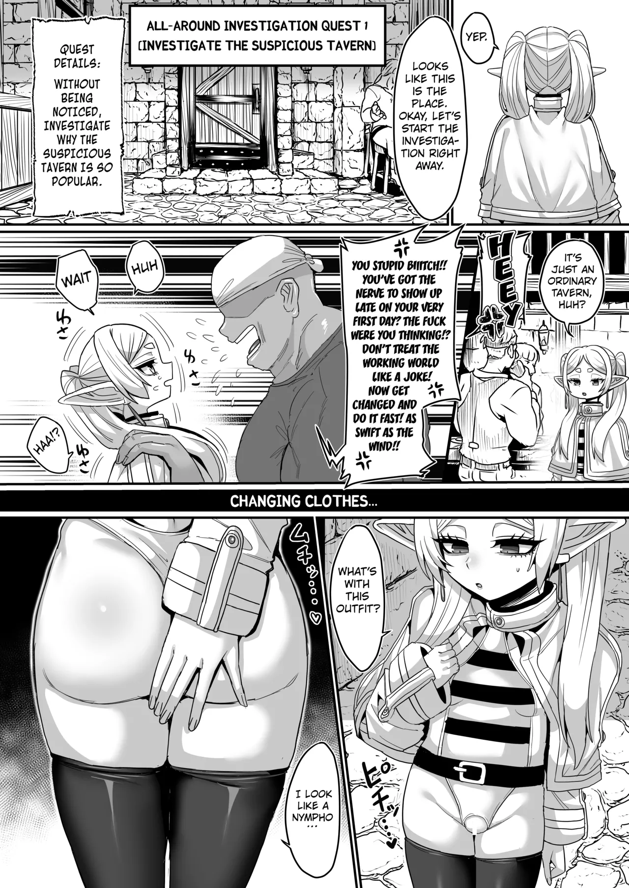 Frieren to Nandemo Chousa Quest page 6 full