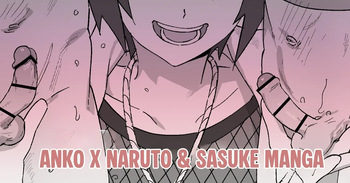 Anko x Naruto &amp; Sasuke Manga cover