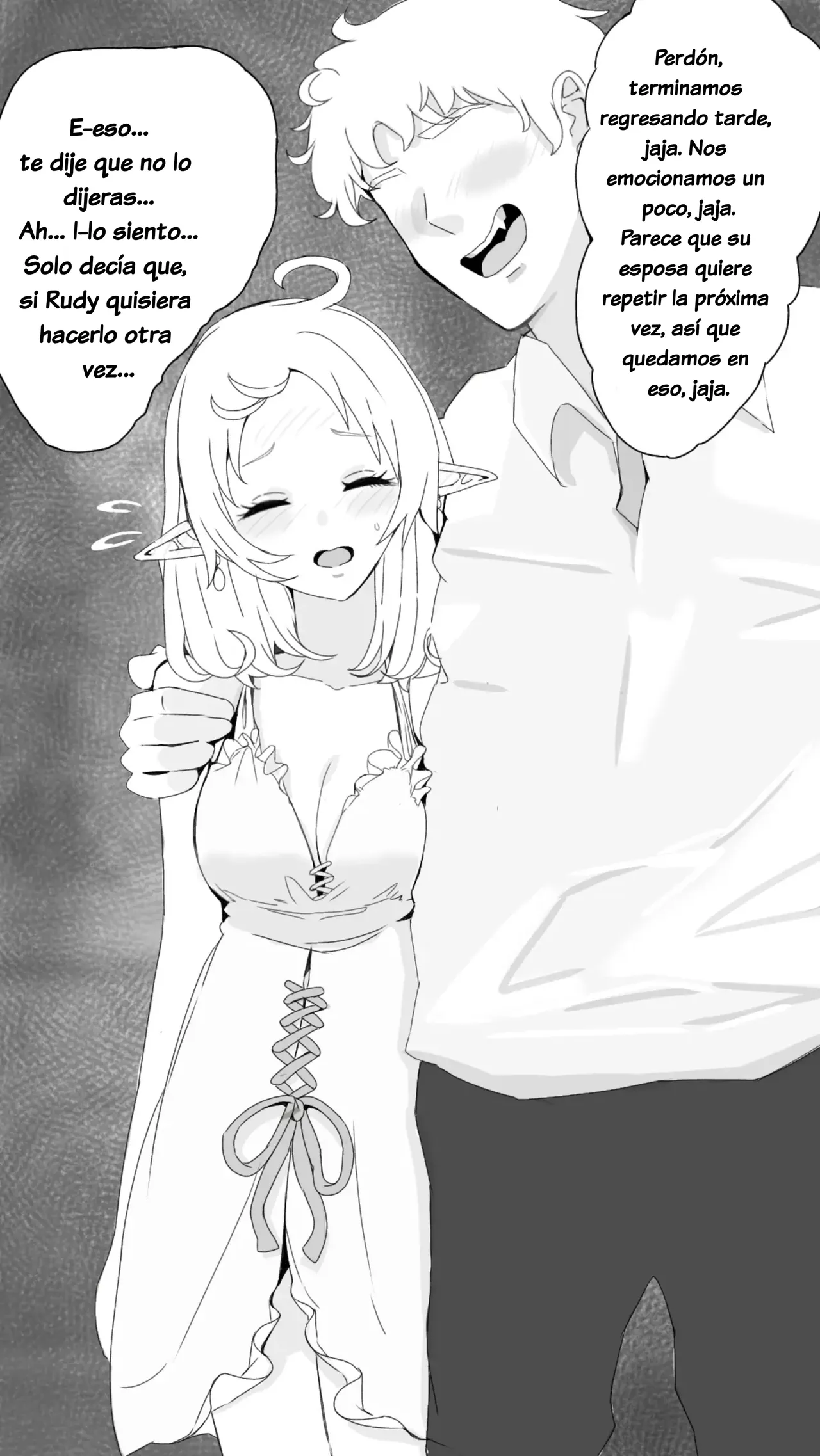 Rudeus le puede un favor a Sylphiette NTR page 2 full