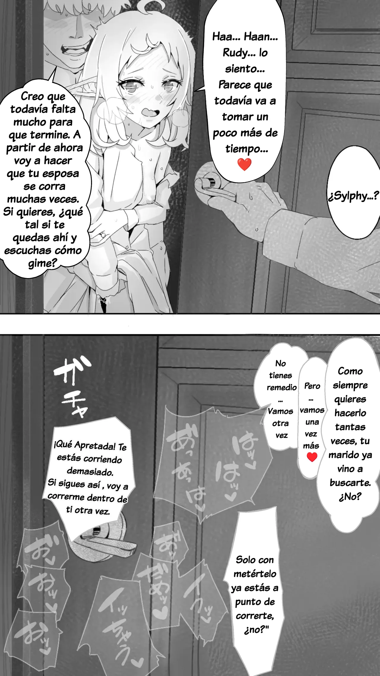 Rudeus le puede un favor a Sylphiette NTR page 4 full