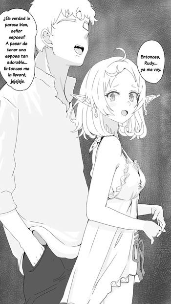 Rudeus le puede un favor a Sylphiette NTR cover