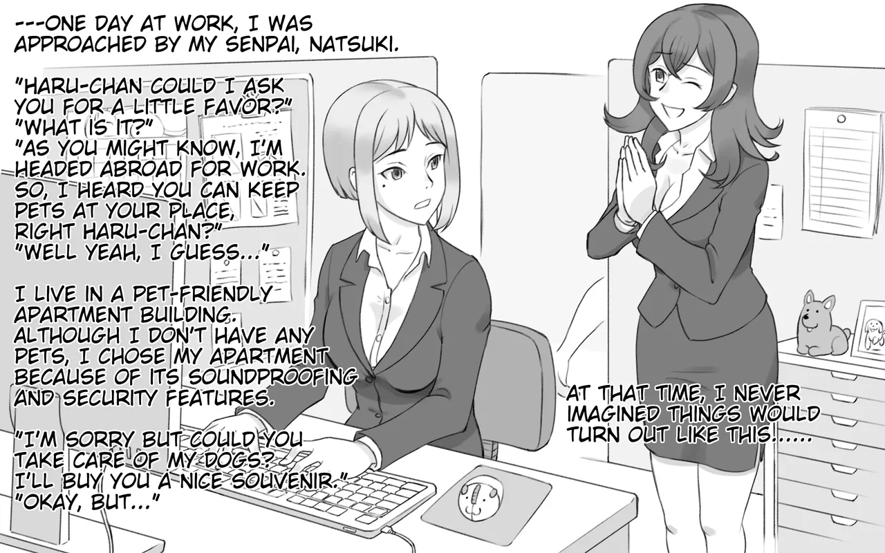 DOG LOVERS ~Senpai no Inu ni Ikasareta Watashi~ page 4 full