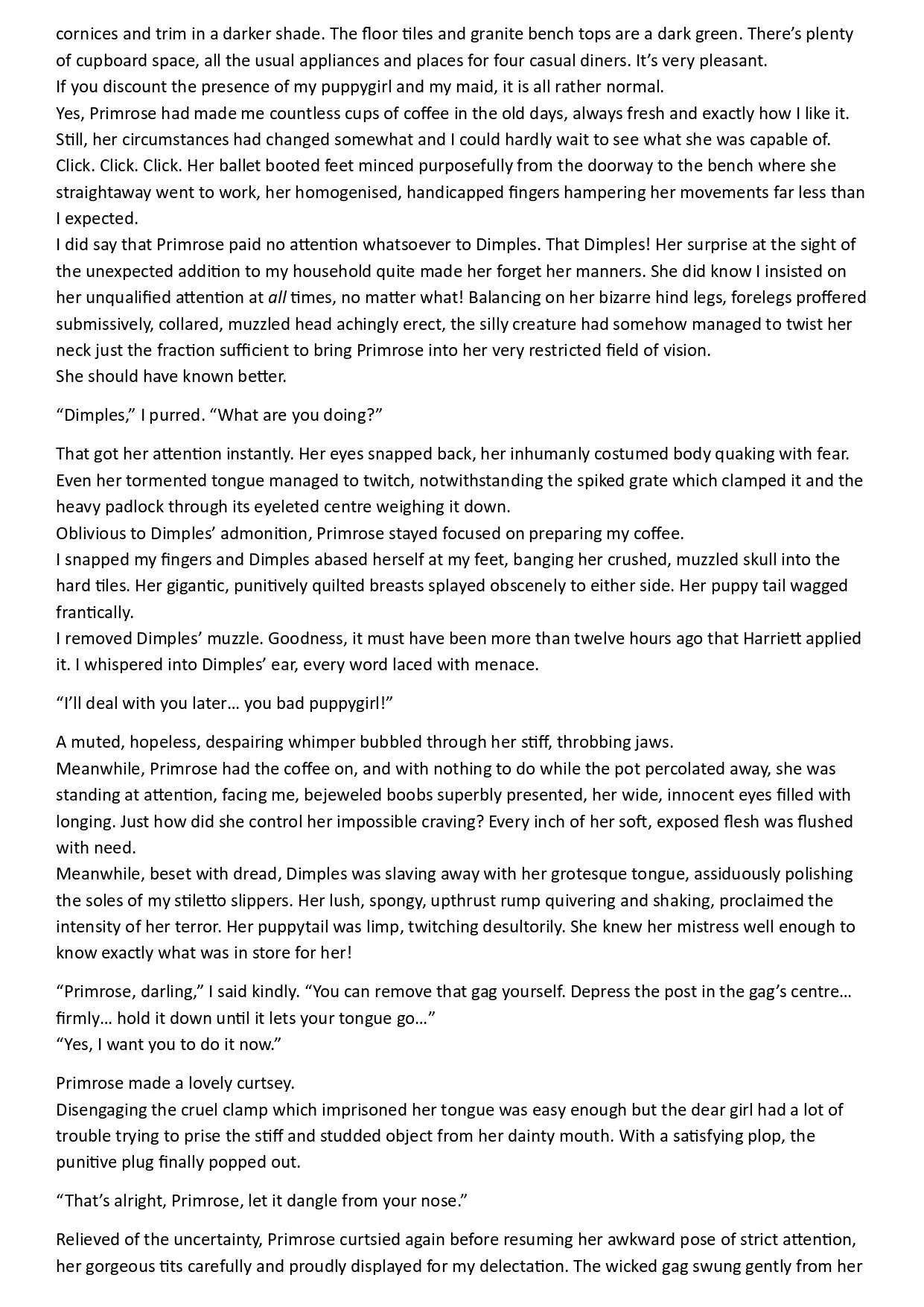 Clara's Menagerie Part 2 page 3 full