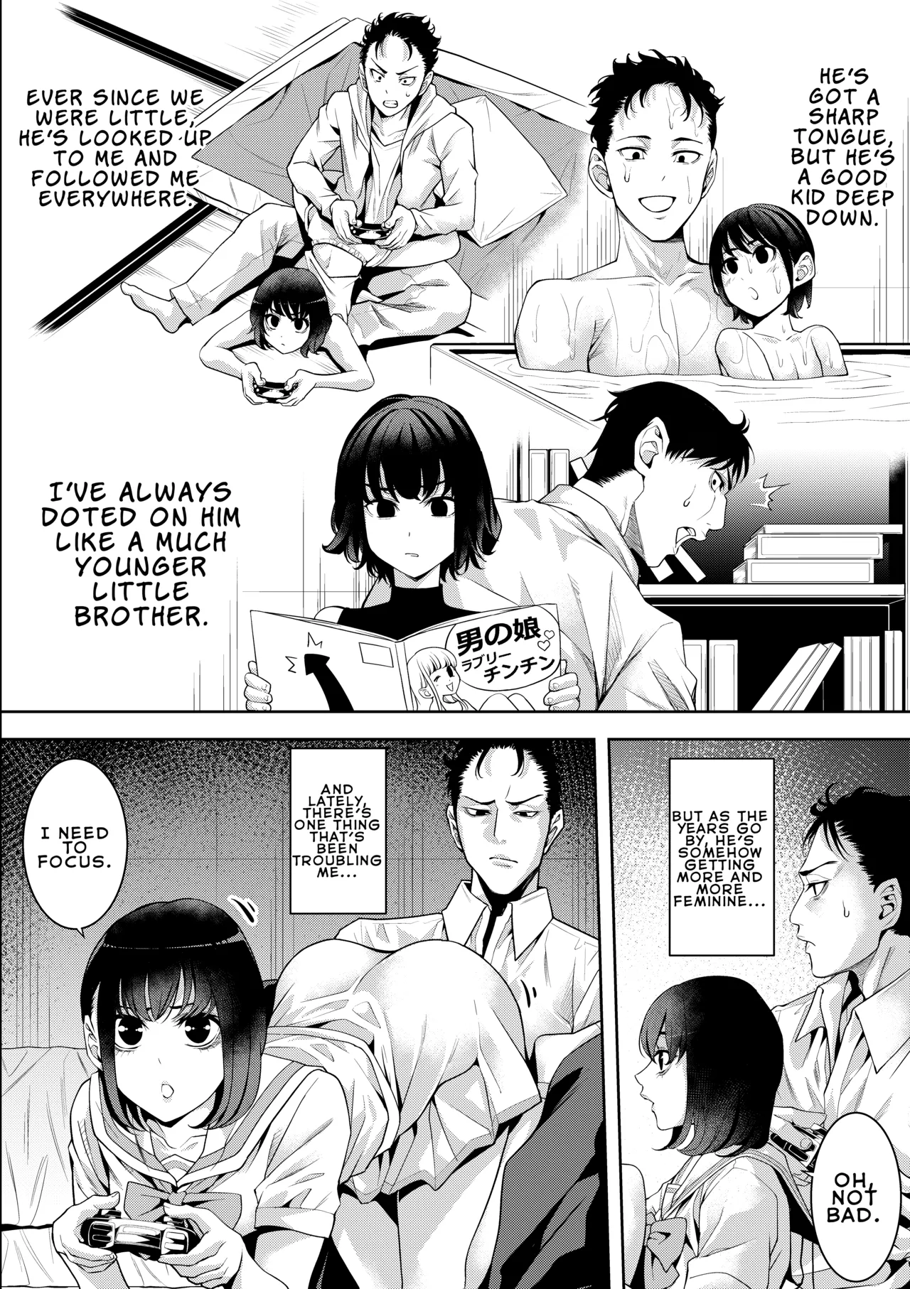 Gamer Otokonoko to Chinchin Play | Gamer Boy and Dick Play page 3 full
